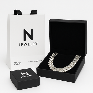 Cuban Link Necklace - 18 mm Premium 999 Sterling Silver